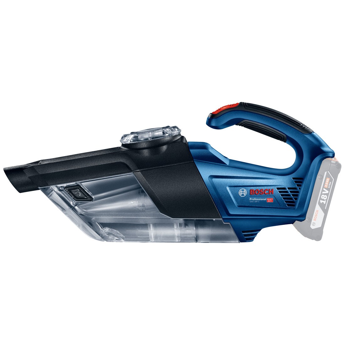 BOSCH GAS18V-1 CORDLESS VACUUM CLEANER (SOLO) - Click Image to Close